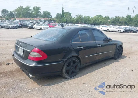 2009 Mercedes-Benz E 350 4Matic из США, поврежденный, VIN WDBUF87X79B403085